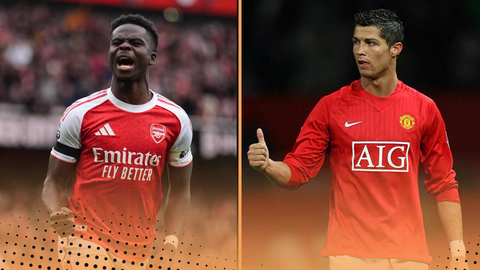 Fans Arsenal Bukayo Saka Lebih Baik dari Cristiano Ronaldo