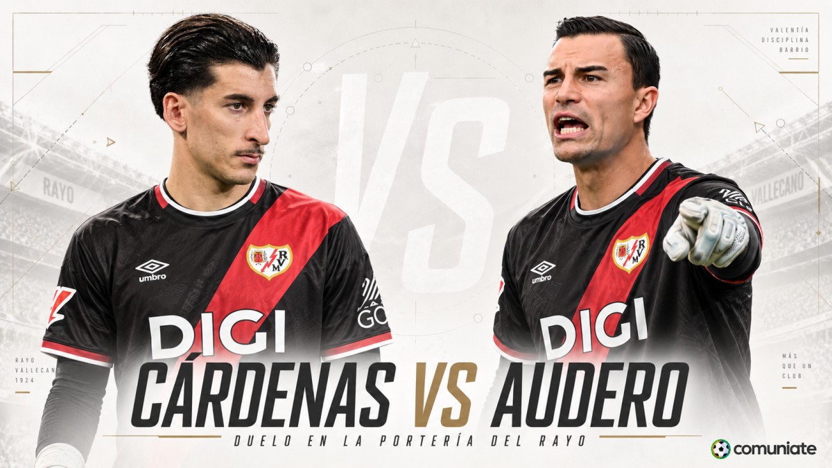 Dani Cardenas vs Emil Audero, Kiper Utama Rayo Vallecano - Photo by Comuniate