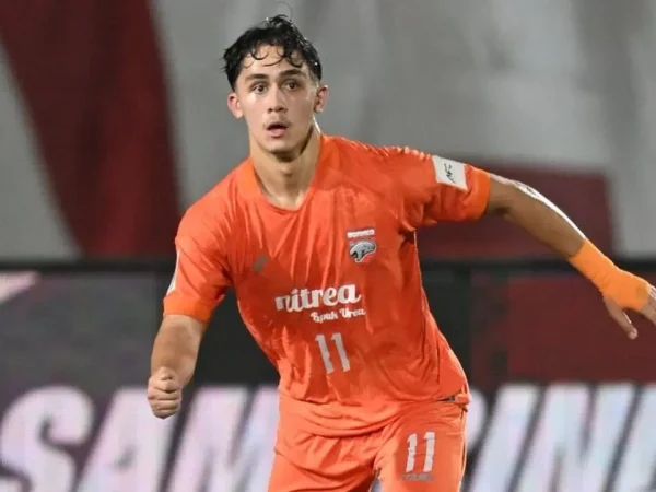 Amar Brkic Pemain Berdarah Kebumen yang Cetak Gol Untuk Borneo FC (Foto : Borneo FC)