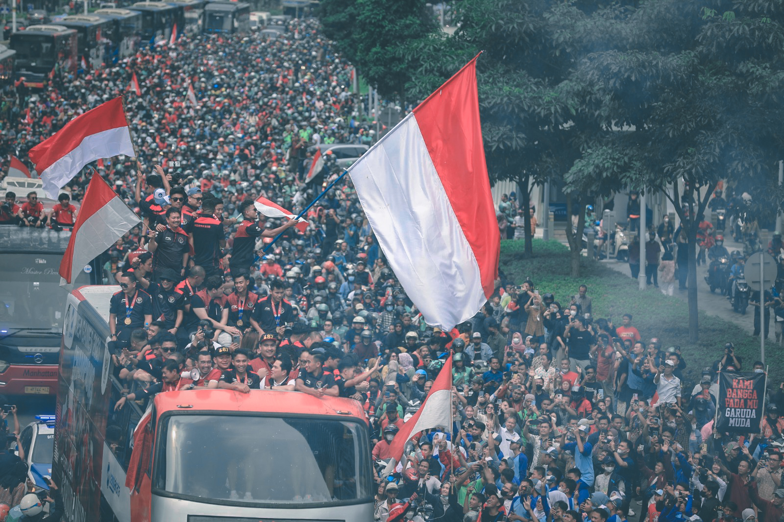Arak Arakan Timnas Indonesia
