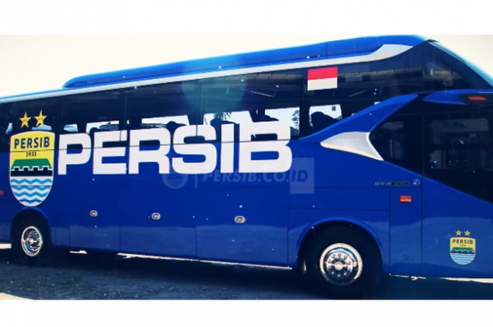 Bus Persib Diserang Oknum Jakmania (Foto : Persib.co.id)