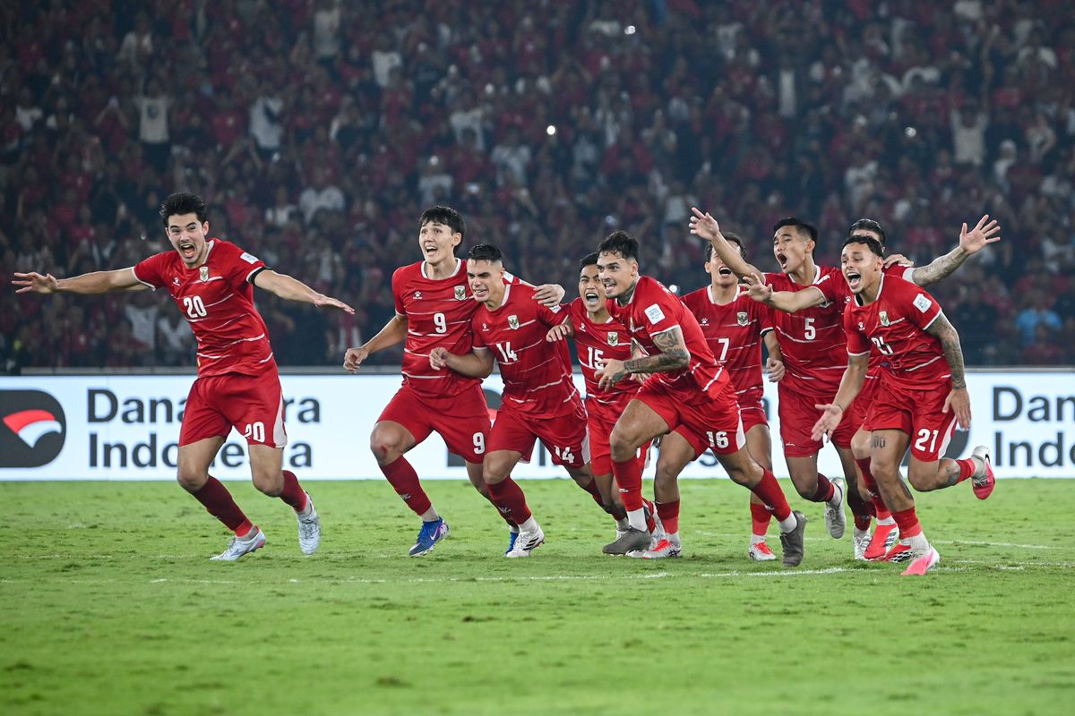 Formasi Timnas Indonesia Saat Juara FIFA ASEAN Cup 2026 (Pict by KOMPAS.com and ADIL NURSALAM)
