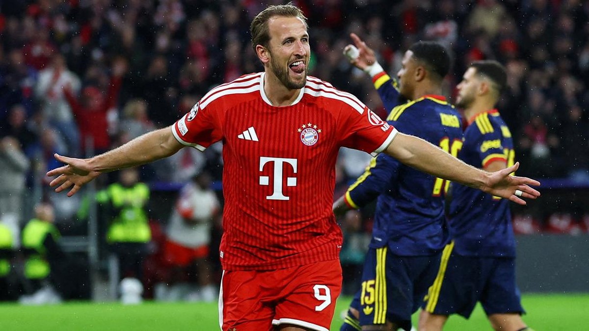 Harry Kane vs Lamine Yamal di Ballon d'Or 2026 (Foto : REUTERS/Kai Pfaffenbach)